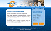 web site design edustaff resources