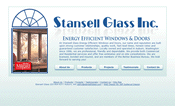 web site design for stansell glass