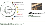 website with slideshow and subtle animation